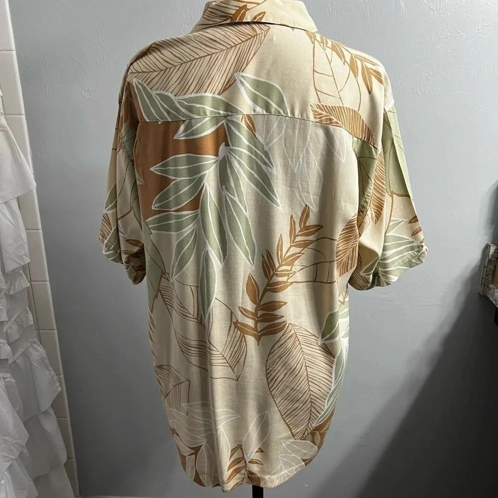 Cubavera button down top - Picture 4 of 7